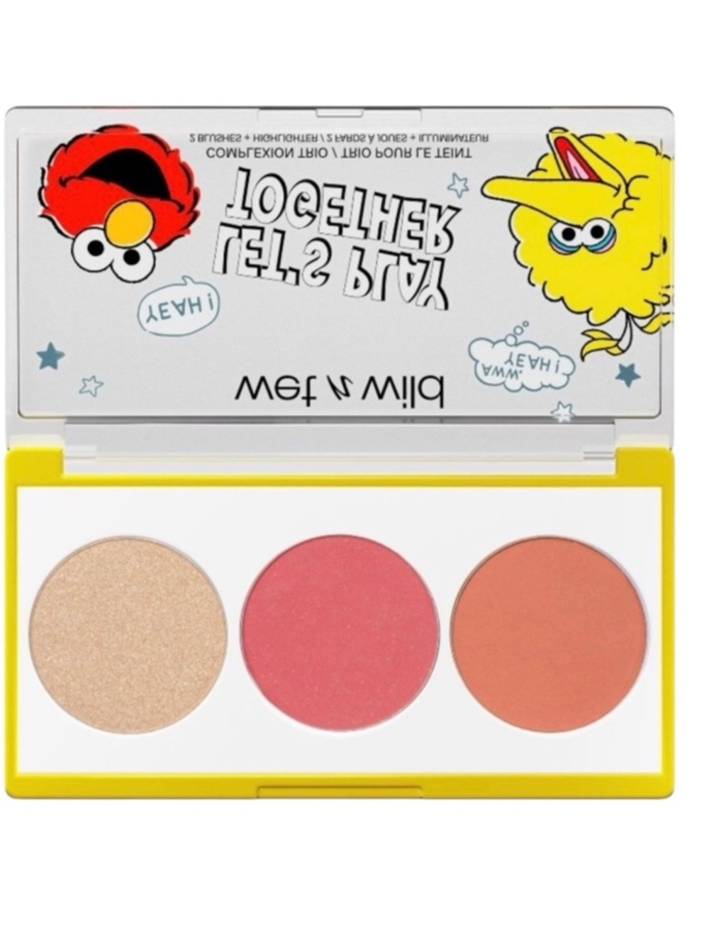 Wet n Wild Sesame Street- Let’s Play Together “Perfect Pair” Complexion Trio NWT